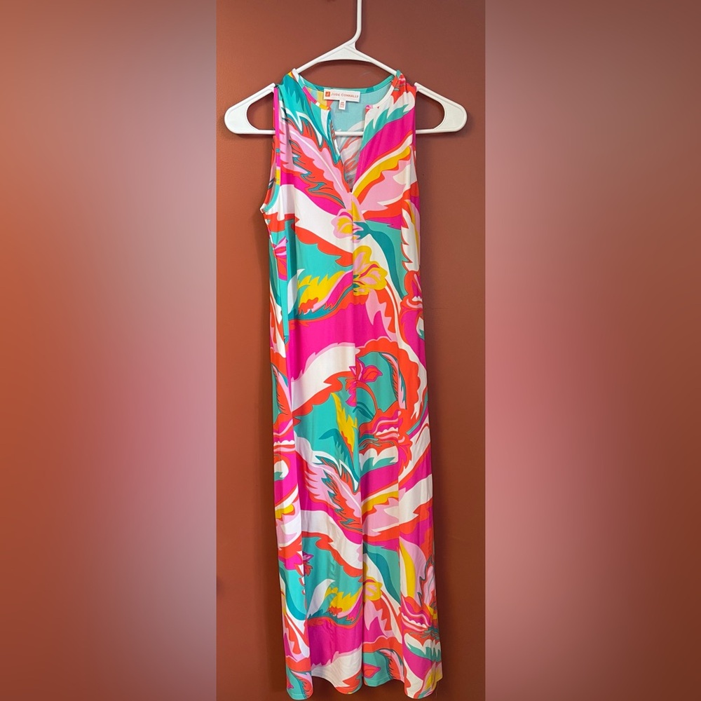 Jude Connally Floral Sleeveless Dress XS